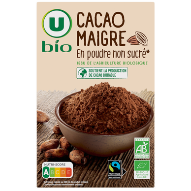 Cacao En Poudre Sans Sucre Lbm 250Gr