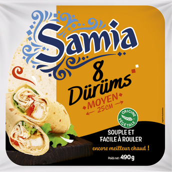 Image de Durüm spécial sandwich SAMIA, 8x25cm
