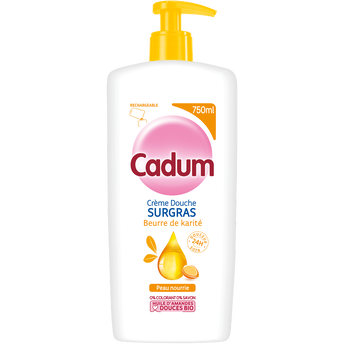 Image de Crème douche surgras karité CADUM Flacon Pompe 750