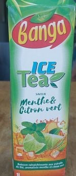Image de BANGA ICE TEA MENT CIT VERT