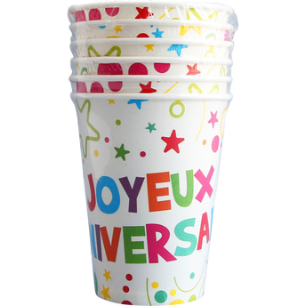 Image de Gobelets Carton 25cl X6