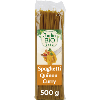 Image de Spaghettis quinoa / curry / curcuma bio JARDIN BIO