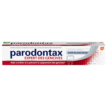 Image de Dentifrice soin blancheur PARODONTAX, tube