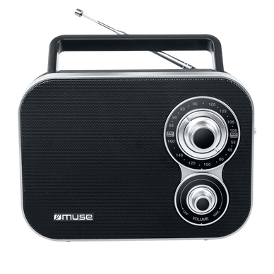 Radio portable MUSE M-051R - Noir - Super U, Hyper U, U Express 