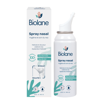 Image de Spray nasal eaux thermale et mer BIOLANE