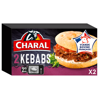 Image de Kebab CHARAL, 2x250g
