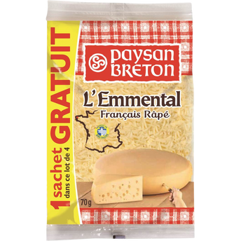 Image de Emmental rapé PAYSAN BRETON