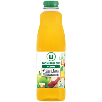 Image de U
Pur jus de pomme de France filière pet