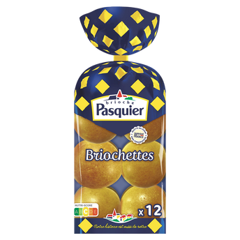 Image de Briochettes BRIOCHE PASQUIER - x12
