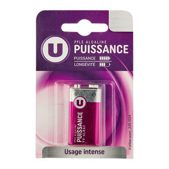 Image de U
Piles Puissance 6LR61