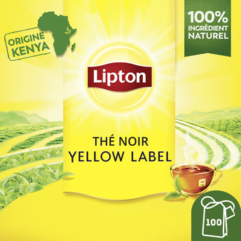 Image de Thé yellow LIPTON label Kenya sachets x100