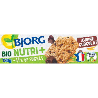 Image de Biscuits avoine pépites de chocolat bio BJORG - Paquet