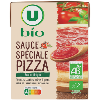 Image de U BIO
Sauce tomate spéciale pizza