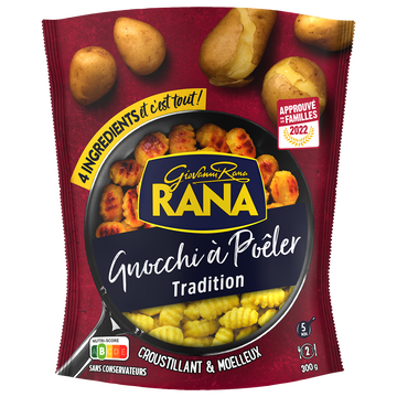 Giovanni Rana Gnocchis À Poeler Tradition Avec Pommes De Terre Rana 300g