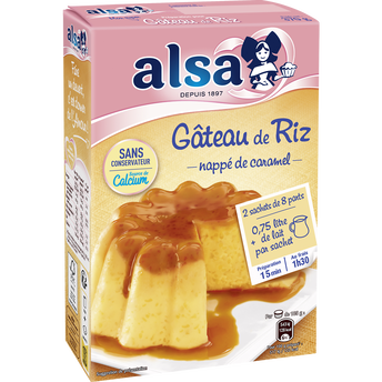 Image de Préparation pour gâteau de riz ALSA, 2 doses