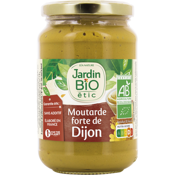 Image de Moutarde forte de Dijon bio JARDIN BIO
