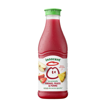Image de Jus réfrigéré ananas fraise pomme INNOCENT