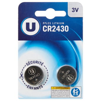 Image de U
Pile CR2430 - 2