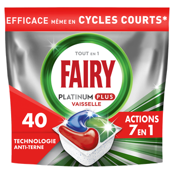 Image de Produits vaisselle automatique original platinium FAIRY