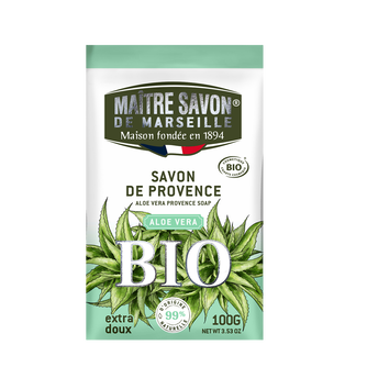 Image de Savon bio aloe vera MAITRE AUGUSTIN