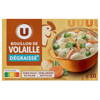 Image de U
Bouillon de volaille dégraissé  10 cubes