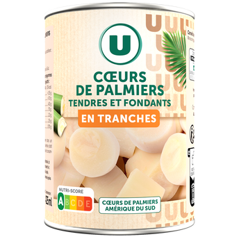 Image de U
Coeurs de palmier en rondelles - Boîte