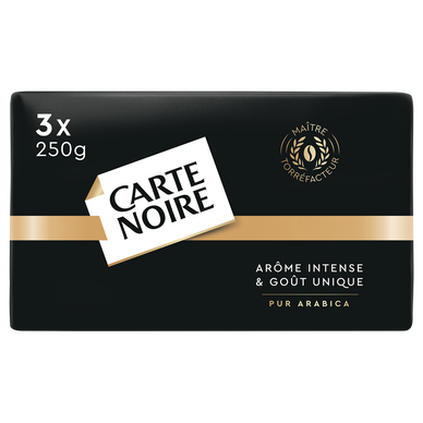 Carte Noire - Café moulu Bio en grains pur Arabica (250g