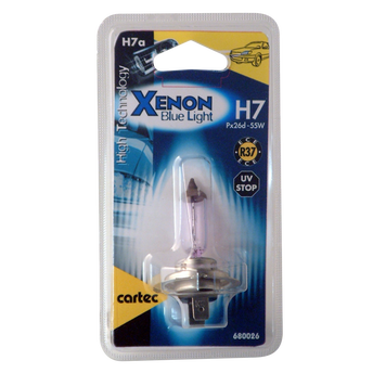 Image de Ampoule H7 xenon blue XLTECH, 12v