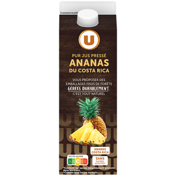Image de U
Pur jus d'ananas du Costa Rica
