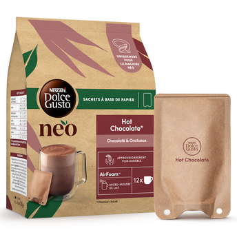 Image de Café capsules NESCAFE NEO Hot chocolate - compatible DOLCE GUSTO