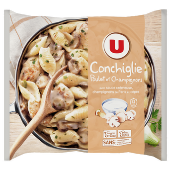 Image de U
Conchiglie poulet champignon