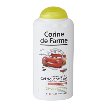 Image de Gel douche cheveux et corps cars CORINE DE FARME