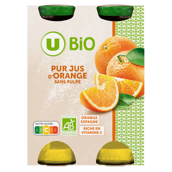 Image de U BIO
Pur jus d'orange