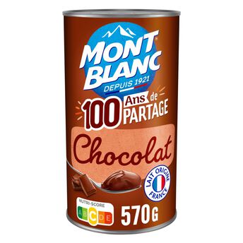 Image de Crème dessert Boîte Chocolat MONT BLANC