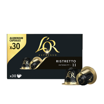 Image de Café capsules L'OR ESPRESSO Ristretto N°11 - Compatible NESPRESSO