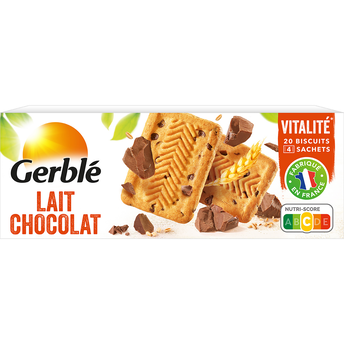 Image de Biscuits lait chocolat GERBLE -   5x4