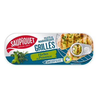 Image de Filets de maquereaux grillés aux herbes de Provence SAUPIQUET