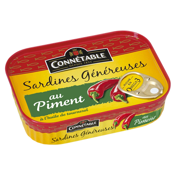 Image de Sardines Généreuses au piment CONNETABLE