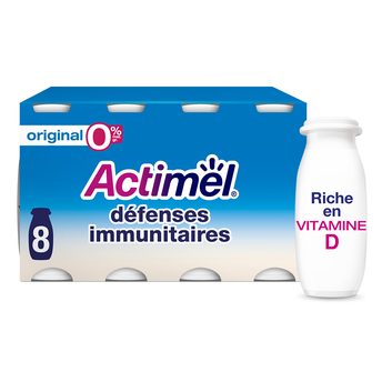 Image de Yaourt à boire nature 0%mg ACTIMEL