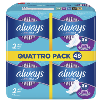 Image de Serviettes hygiéniques long taille 2 ultra jour avec ailettes