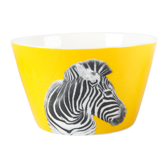 Image de Bol DELYS-BY-VERCERAL Animo Zèbre en porcelaine 65cl