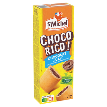 Image de Biscuit chocorico chocolat au lait SAINT MICHEL x12