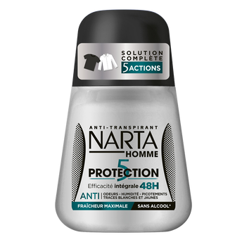 Image de Déodorant homme protection 5 NARTA bille