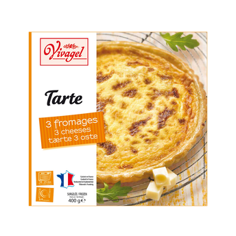 Image de Tartes 3 fromages VIVAGEL