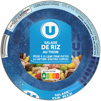 Image de U
Salade de riz au thon  boîte de