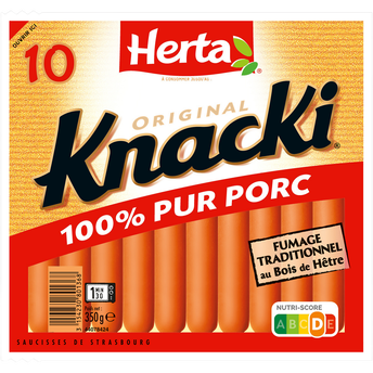 Image de Knacki original 100% pur porc HERTA
