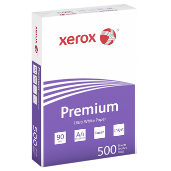 Image de Ramette papier XEROX, 21x29,7 cm, 90gr, 500 feuilles
