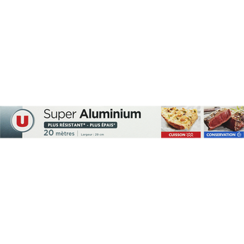 Image de U
Papier super aluminium