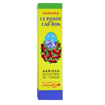 Image de Harissa sauce piquante PHARE DU CAP BON, tube de