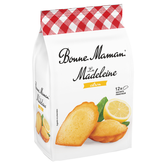 Image de Madeleines citron BONNE MAMAN - x12 sachets - Le paquet de